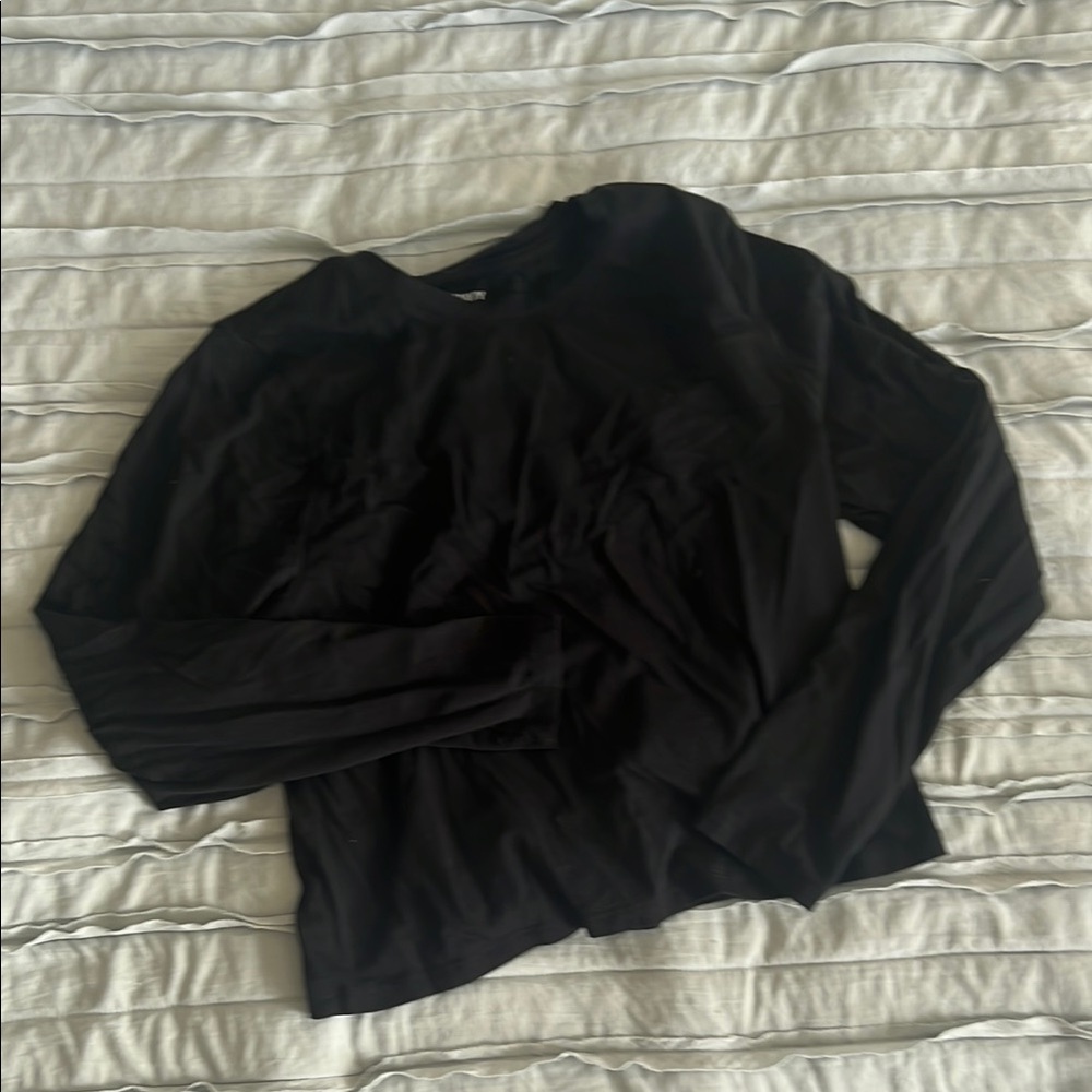 Old Navy Black Crew Neck Top